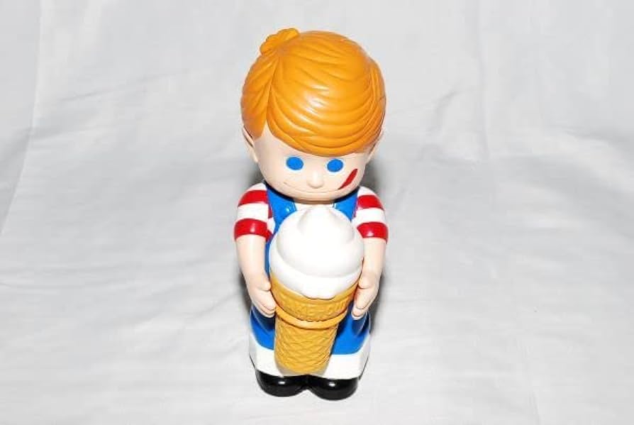 非売品】日世ソフトクリーム人形 ソフトクリーム坊や ニックン ソフビ