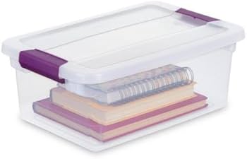 Amazon.com: Sterilite 17531712 15-Quart Clearview Latch Box 2-Pack