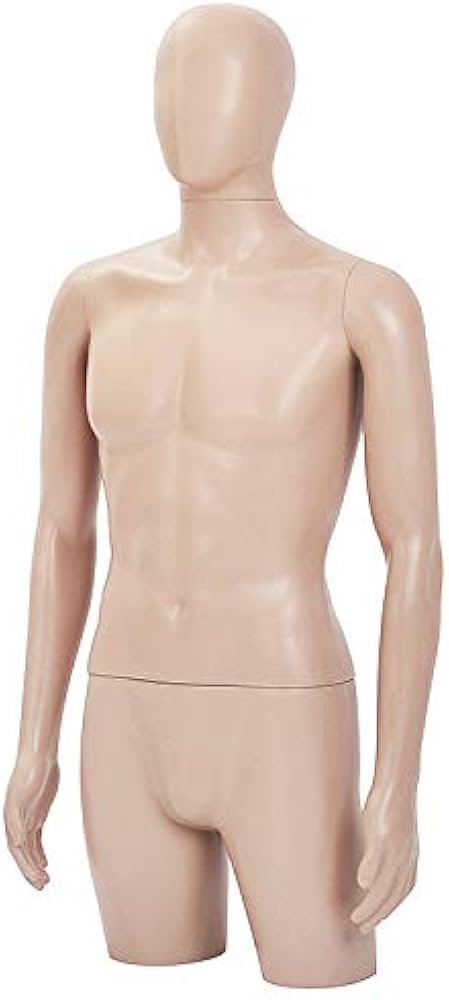 Amazon.co.jp: [ダイセイ]マネキン ひざ上トルソー メンズ 高さ115