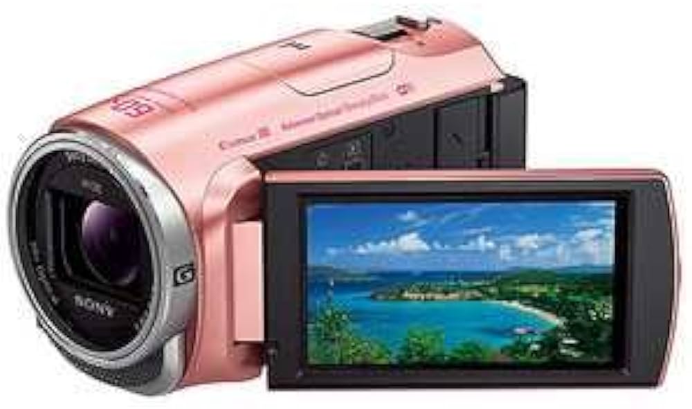 Amazon.co.jp: SONY HDビデオカメラ Handycam HDR-CX670 ピンク 光学30