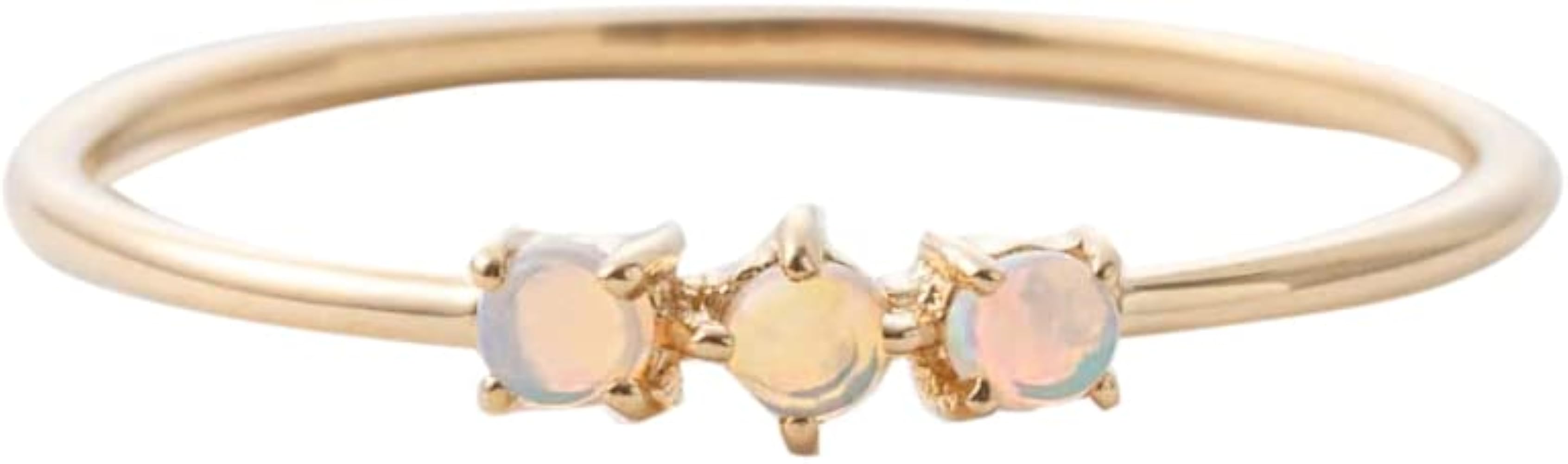 Amazon | (ジュエッテ) Jouete K10YG オパールリング 032447 13号