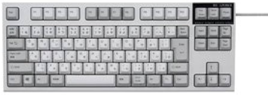 Amazon.co.jp: 東プレ REALFORCE R2 テンキーレス 日本語配列 静電容量