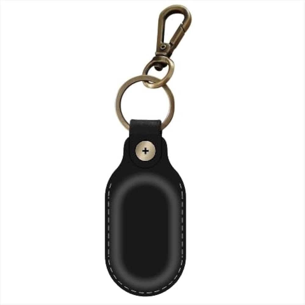 Amazon.com: Leather Galaxy SmartTag2 Holder Keychain, Portable