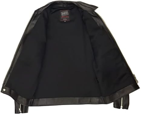 Amazon | 666 LEATHER WEAR LJM-17TF タイトフィット シングル シープ