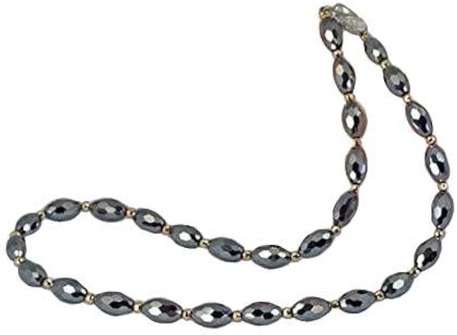 Amazon.co.jp: 【テラヘルツ・マーキーズ・ゴールド・ネックレス】健康