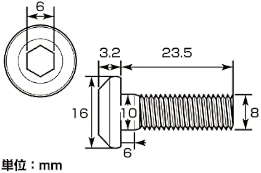 Amazon | キタコ(KITACO) ローターボルト K-PIT スチール製 (1本入り