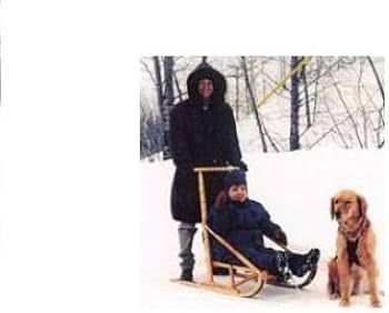 Amazon.co.jp: 木製折りたたみ式犬そりキックスレッド。 : おもちゃ