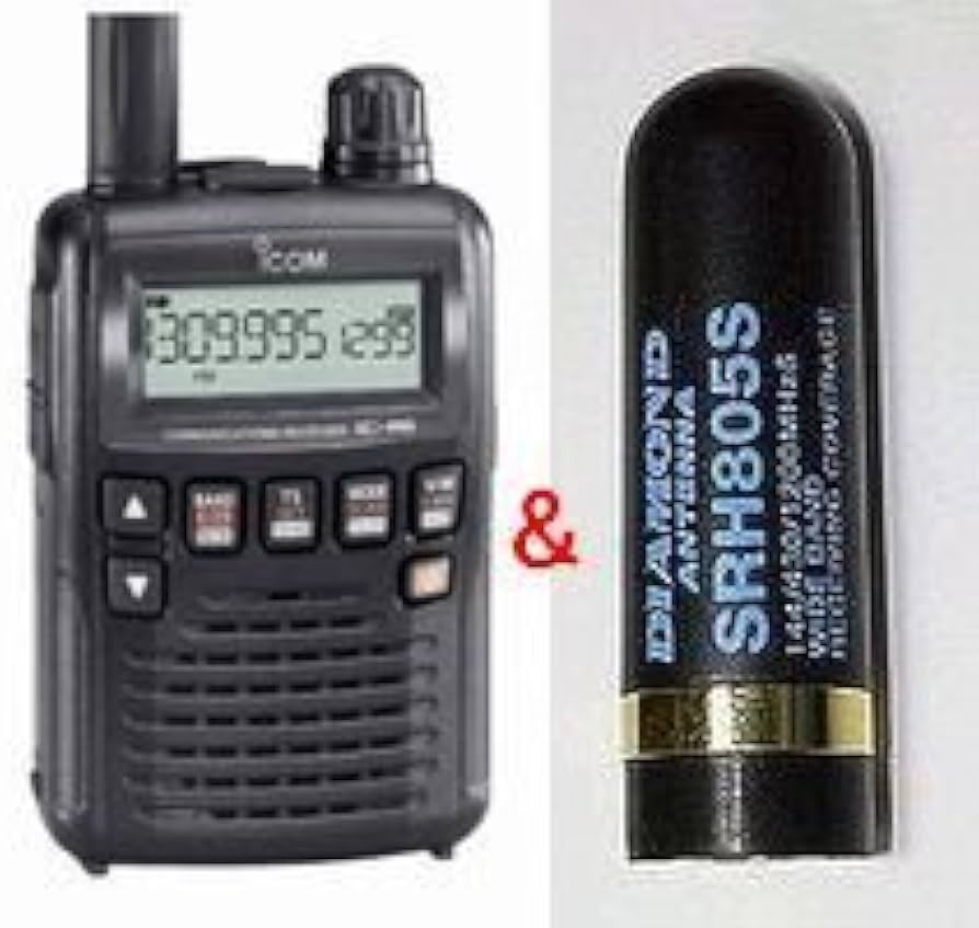 Amazon | IC-R6 エアーバンドスペシャル＆SRH805S ミニアンテナ セット