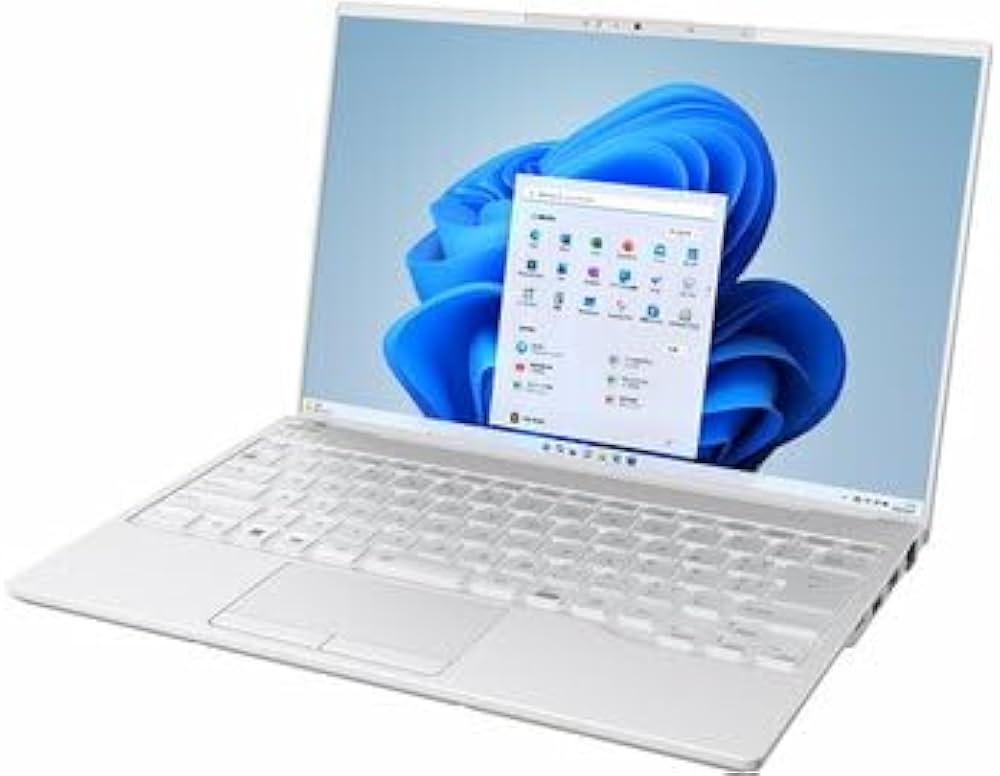 Amazon.co.jp: Fujitsu FMV LIFEBOOK UH90/H1 Laptop Silver White