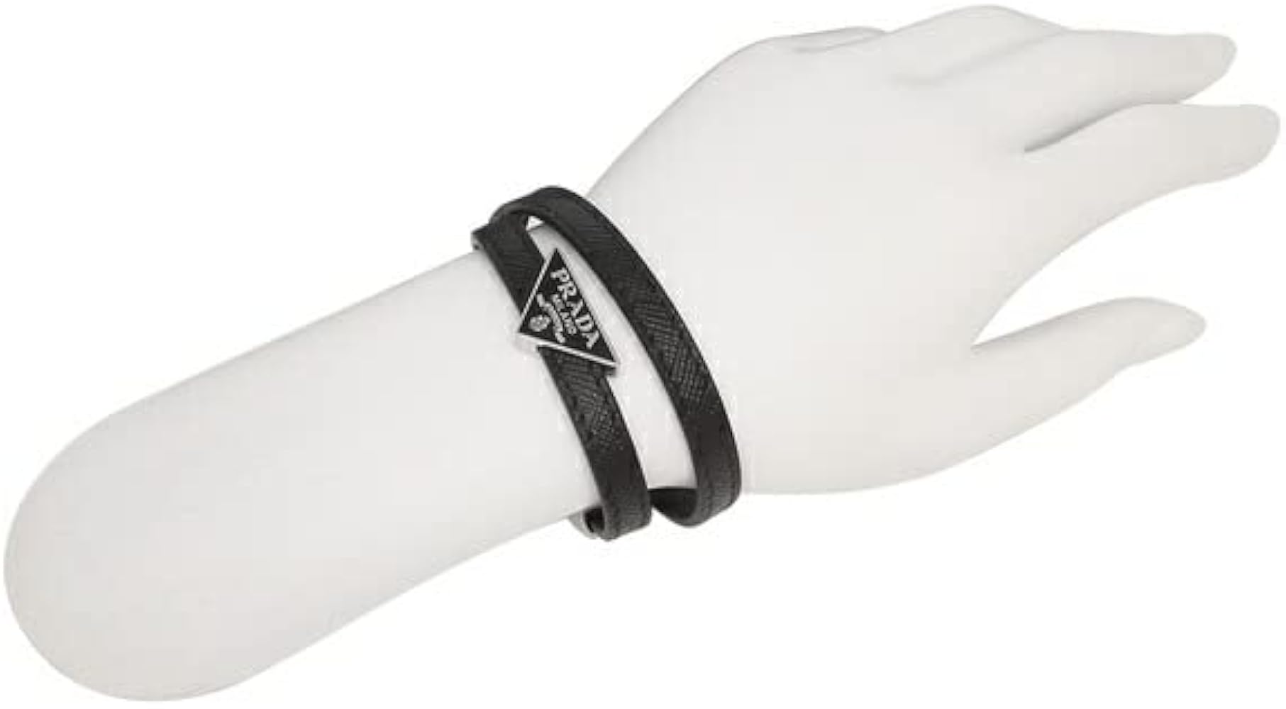 Amazon | [プラダ]ブレスレット アクセサリー サフィアーノ レザー