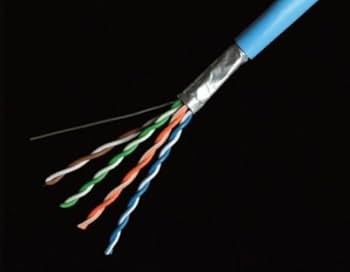 Amazon.co.jp: 日本製線 Cat5e シールドLANケーブル NSEDT-S 0.5mm×4P