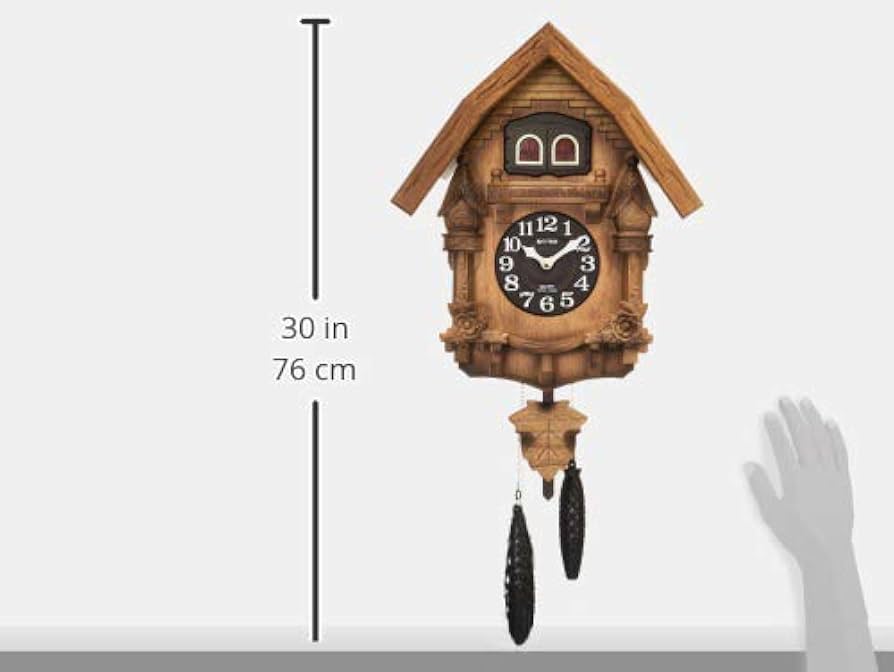 Amazon.co.jp: リズム(RHYTHM) カッコー 掛け時計 【 日本製 】 Made