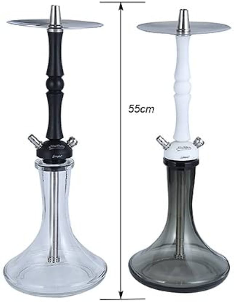 Amazon.co.jp: シーシャ 本体 水タバコ セット ガラス製 全長 55cm 水