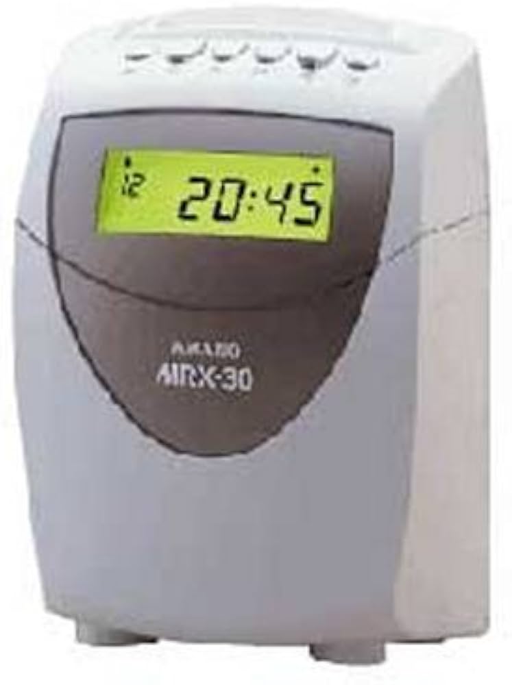 Amazon.co.jp: アマノ 電子タイムレコーダーMRX30 MRX30 : 文房具