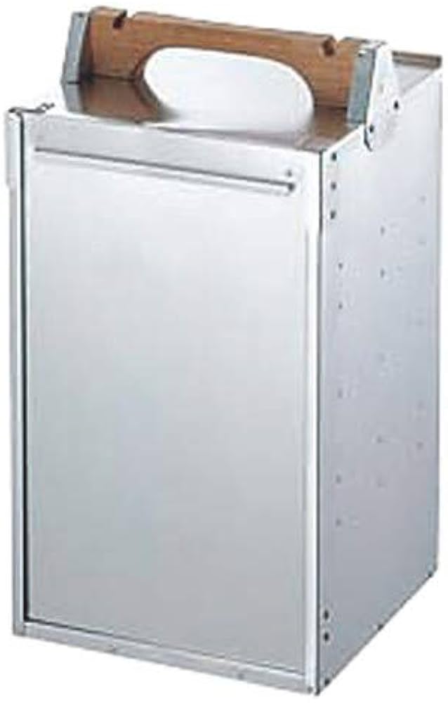 Amazon | アルミ出前箱 縦型 4段 [ 260 x 250 x H420mm ] 【 フロア