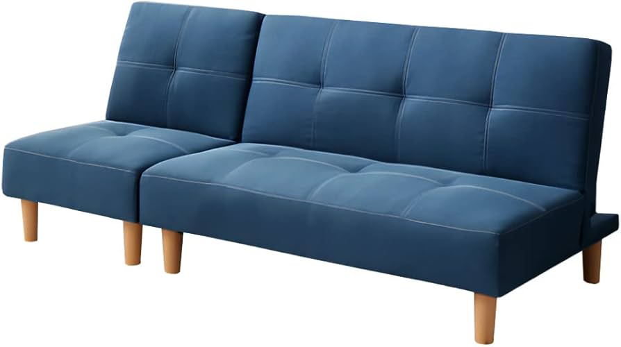 Amazon｜[ URBAN ] 6WAY ソファベッド (ブルー) 【 引っかき傷に強い