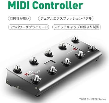 Amazon | MeloAudio MIDI COMMANDER MIDI コントローラ エレキギター