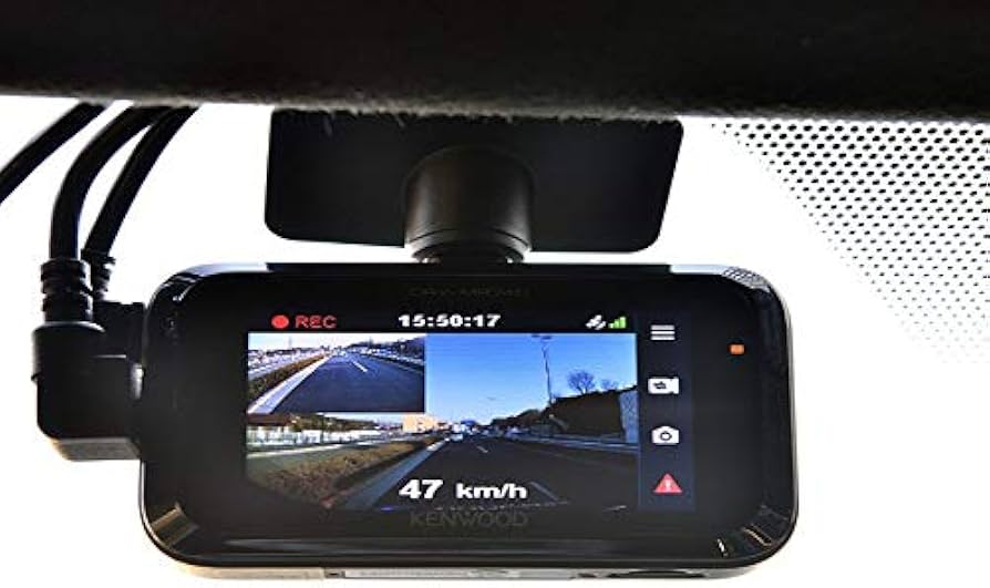 Amazon | ケンウッド ドライブレコーダー DRV-MR740 前後撮影対応2