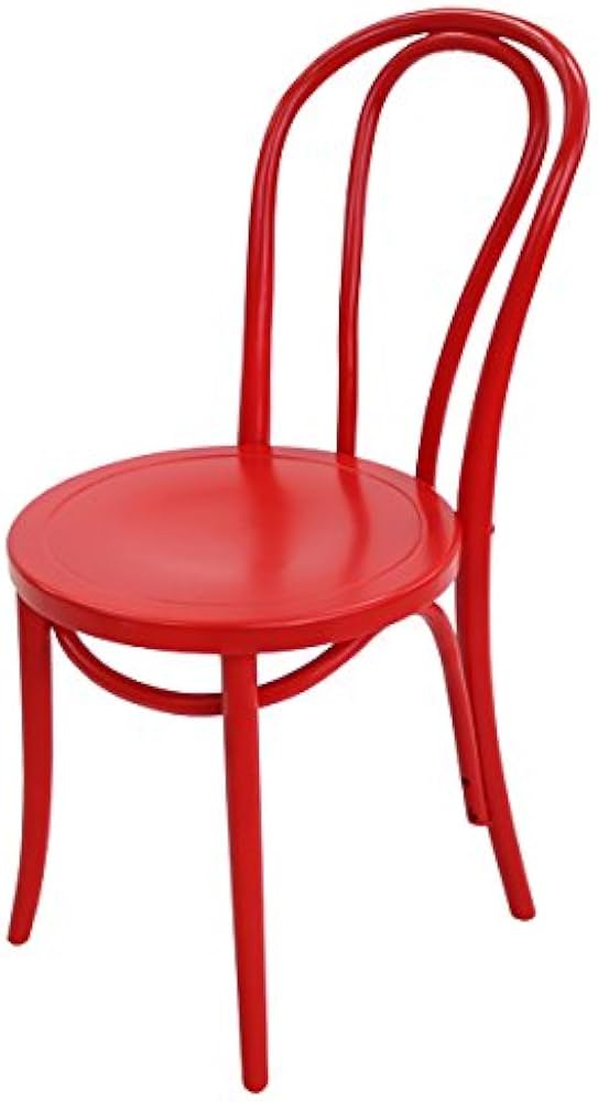 Amazon｜トーネットチェア 2脚セット 赤 バーチ材使用 カントリー