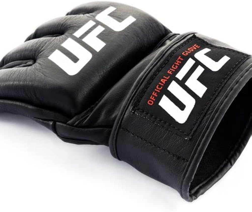 Amazon | UFC ユーエフシー オフィシャルファイトグローブ BLACK