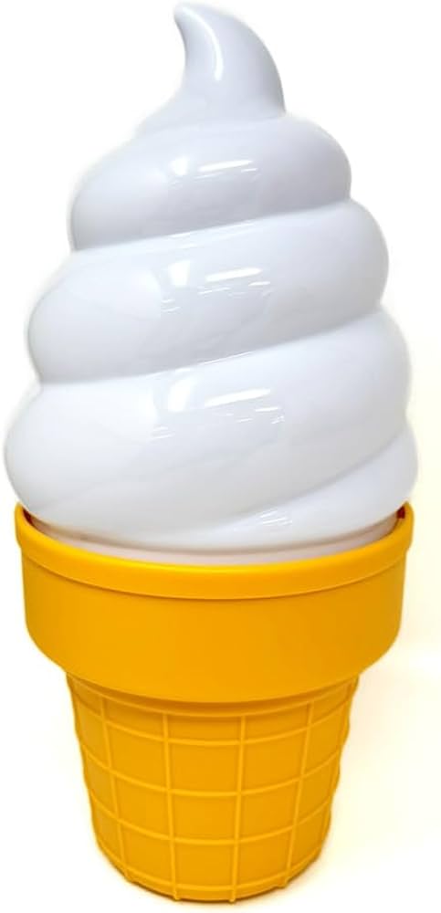 Amazon.co.jp: おもしろ雑貨 ソフトクリームランプ かわいい ルーム