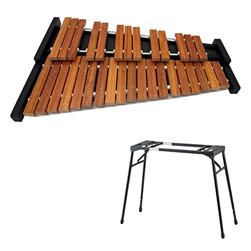Amazon | スタンド付き 全音 卓上木琴 シロフォン ZX32BK（ZX-32BK