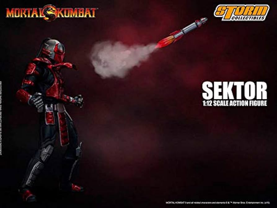 Amazon.com: Storm Collectibles 1/12 Sektor Mortal Kombat