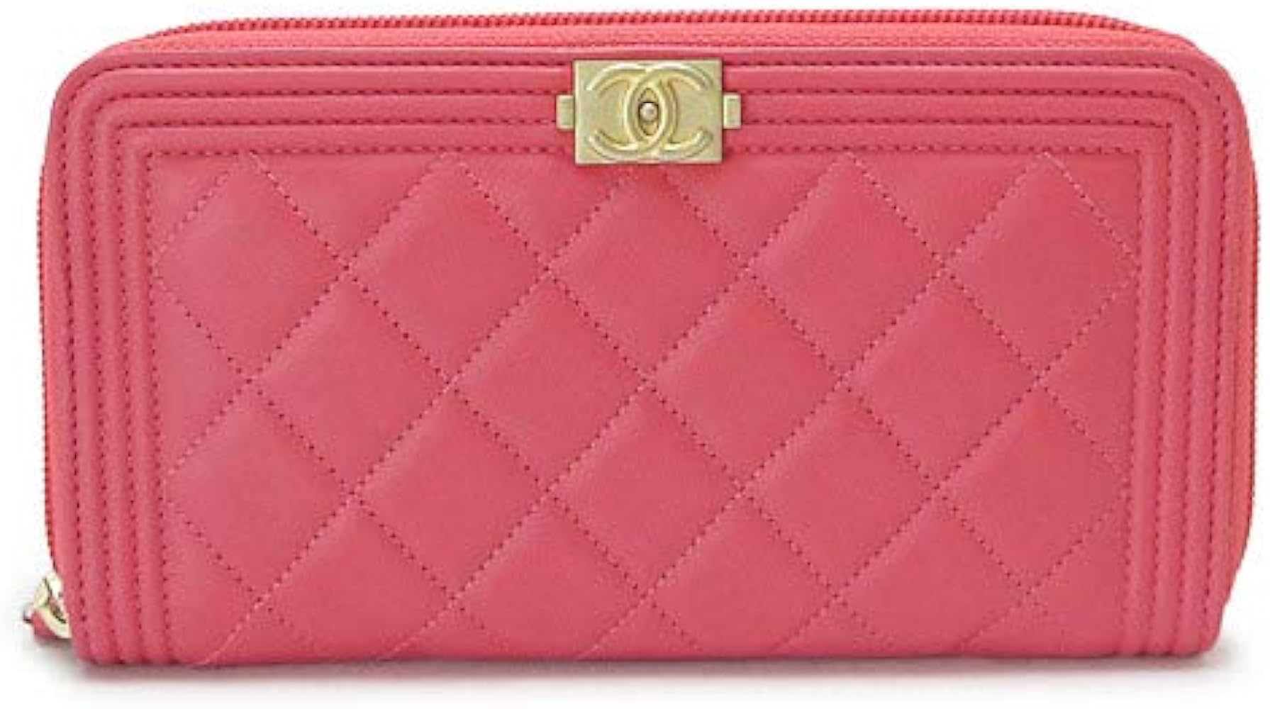 Amazon | [シャネル] 長財布 ラウンドファスナー ボーイシャネル