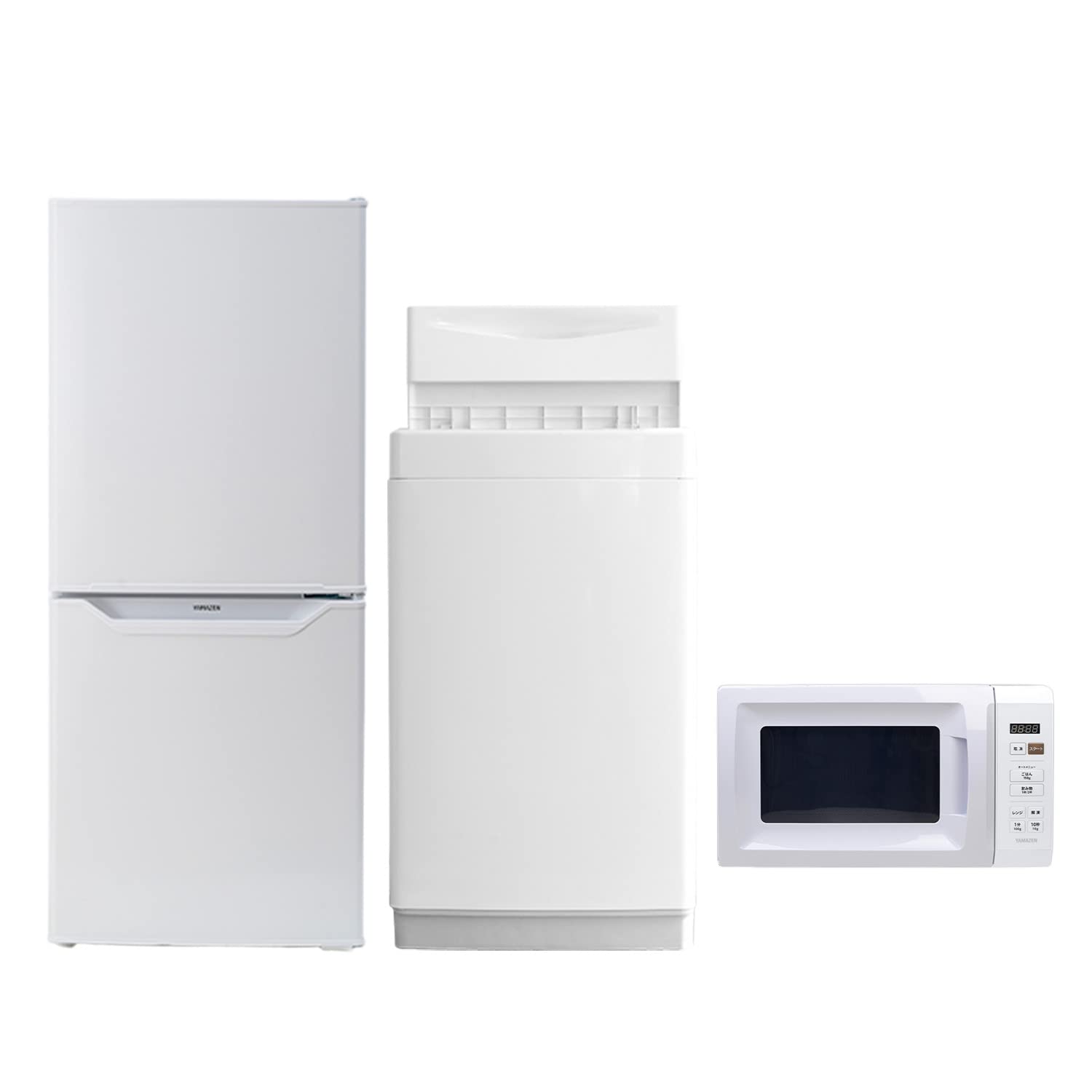 Amazon | [山善] 【新生活家電3点セット】 家電セット 冷蔵庫106L 洗濯