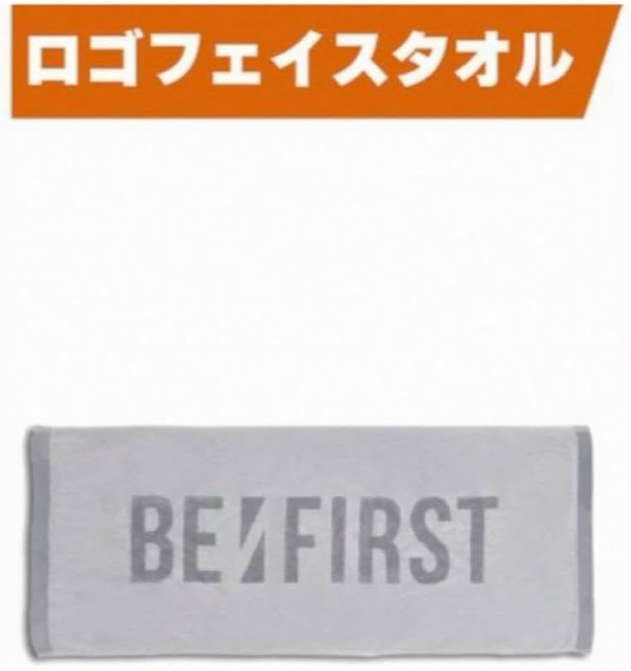 Amazon.co.jp: BE FIRST タオル ロゴ ロゴフェイスタオル ビー
