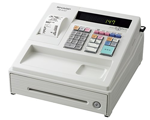Amazon | シャープ 電子レジスタ 8部門 ホワイト系 XE-A147-W