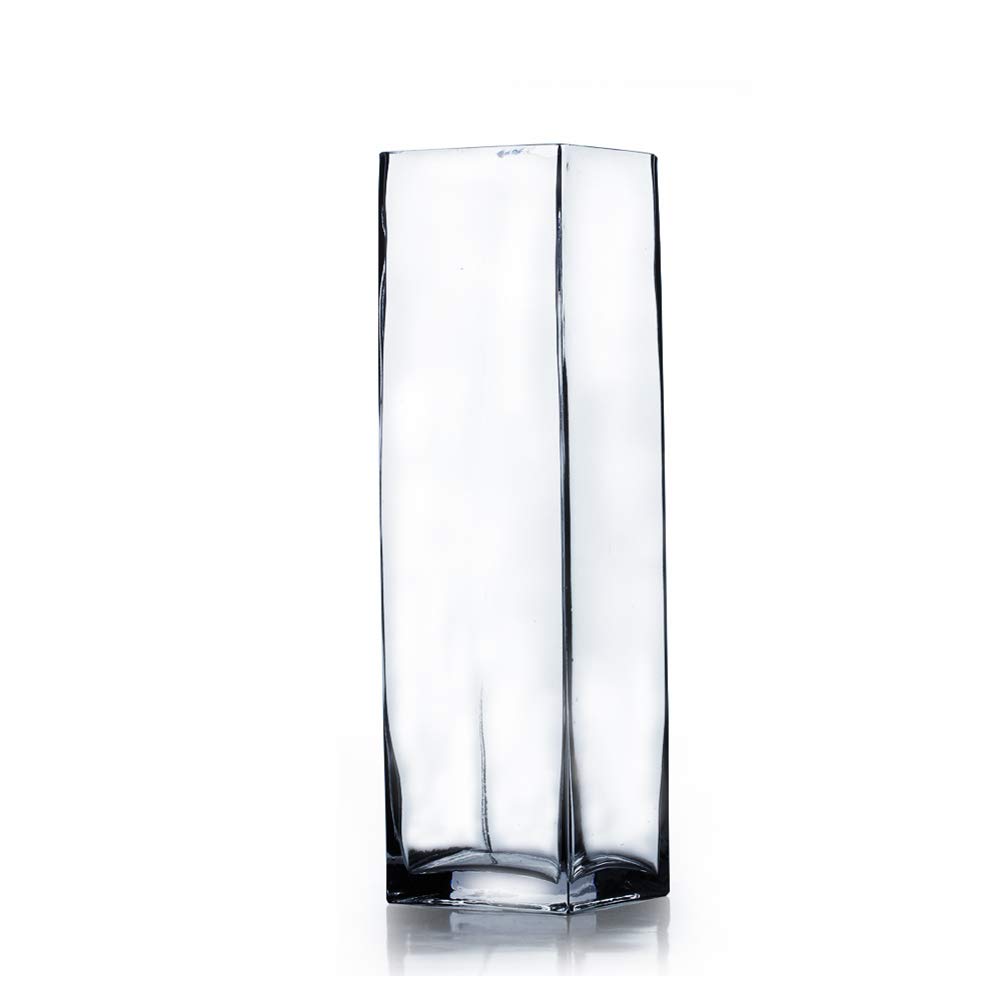 Amazon.com: WGV Tall Square Vase Glass Block, Length 4