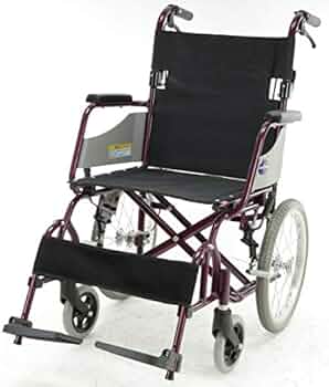 Amazon | カドクラ 介助用軽量車いす アカシア パープル H201-PL