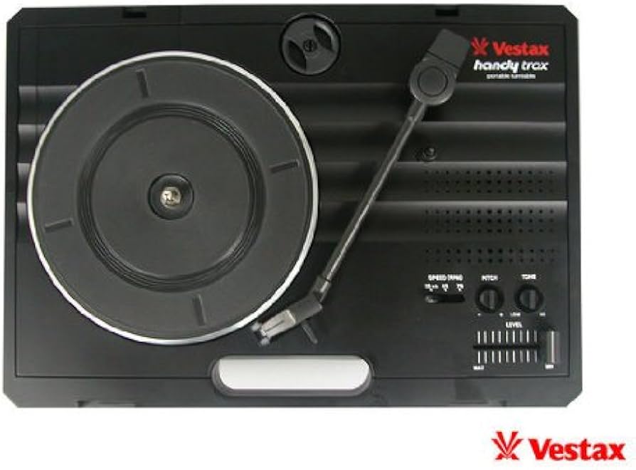 Amazon.co.jp: Vestax Portable Turntable Handytrax USB Black with