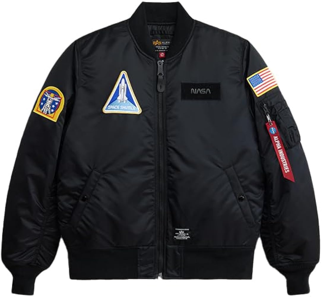 Alpha Industries NASA MA-1 Flight Jacket Gen II, Men's Classic