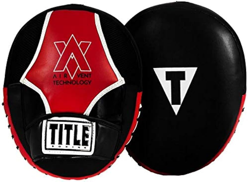 Amazon | TITLE Boxing 通気口テクノロジー パンチミット ブラック