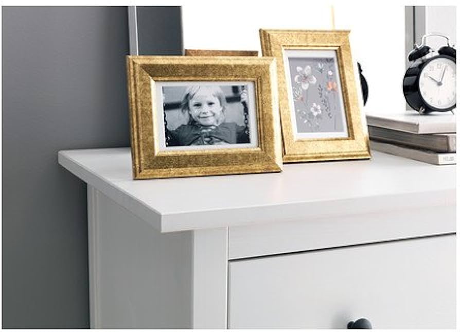 Amazon.co.jp: IKEA(イケア) VIRSERUM フレーム, ゴールドカラー