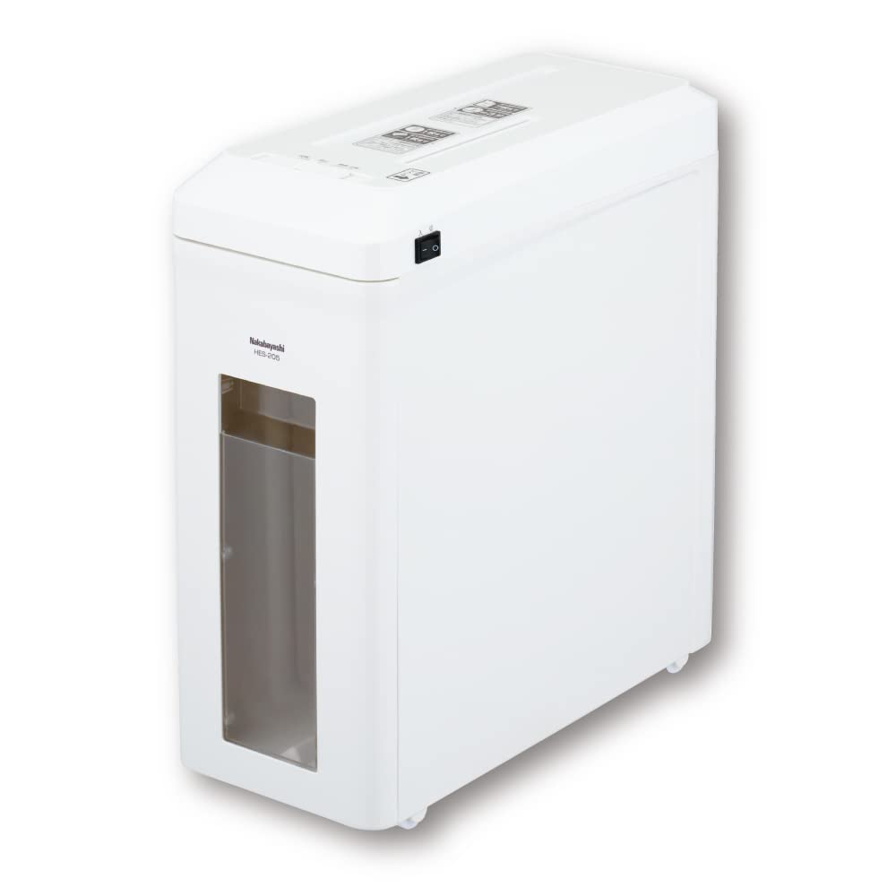 Amazon | ナカバヤシ シュレッダー A4 最大裁断7枚 CD・カード細断可能