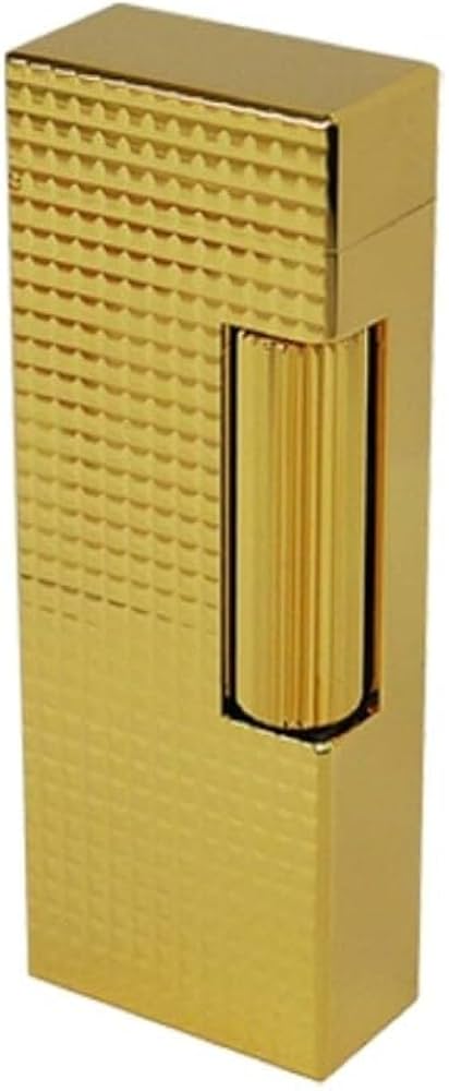 Amazon.co.jp: ALFRED DUNHILL ローラガスライター ゴールド 高さ6.4