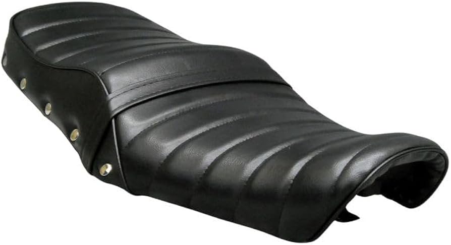 Amazon | GB350 タックロールシート/ GB350 (黒皮 鋲打ち 変形
