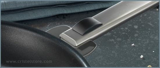 Amazon.co.jp: CRISTEL ハンドル ストラーテ シルバー 18x1.8x2.7cm