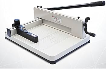 Amazon | 大型裁断機・ペーパーカッター 400枚まで裁断可能、予備の