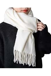 Amazon.co.jp: マフラー 白 韓国