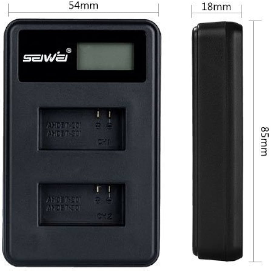 Amazon | SONY NP-FW50対応新型USB充電器 LCD付 USBバッテリー