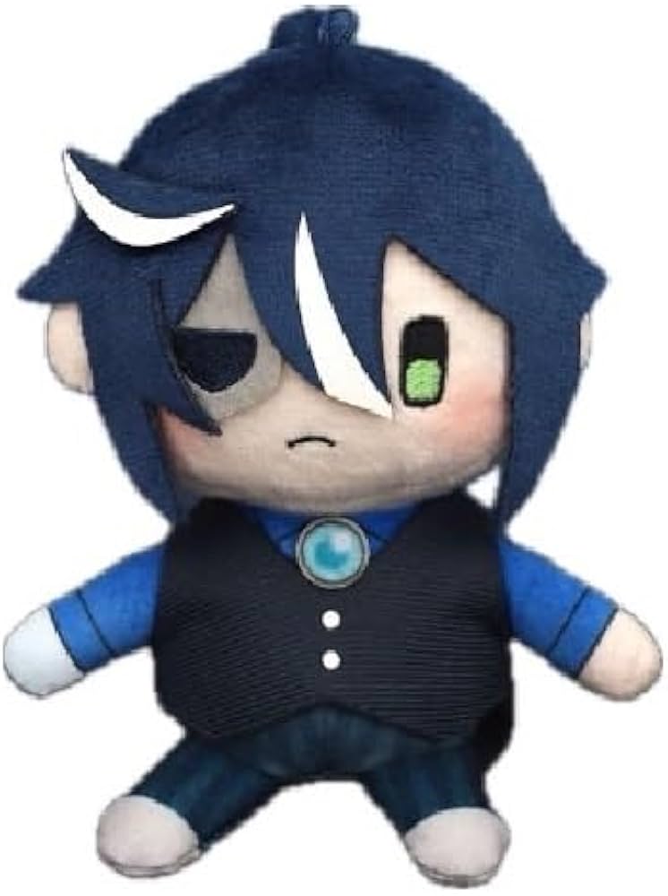 Amazon.co.jp: 悪魔執事と黒い猫 ぬいぐるみキーホルダー ボスキ