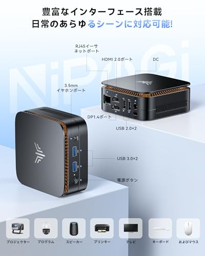 NiPoGi - ミニpc 最新第12世代 n95 ミニpc の評価 | SHOPSTAFF