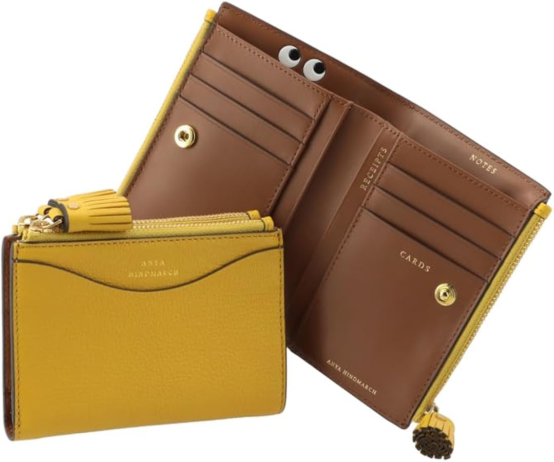 Amazon | [アニヤハインドマーチ] 財布 二つ折り PEEPING EYES
