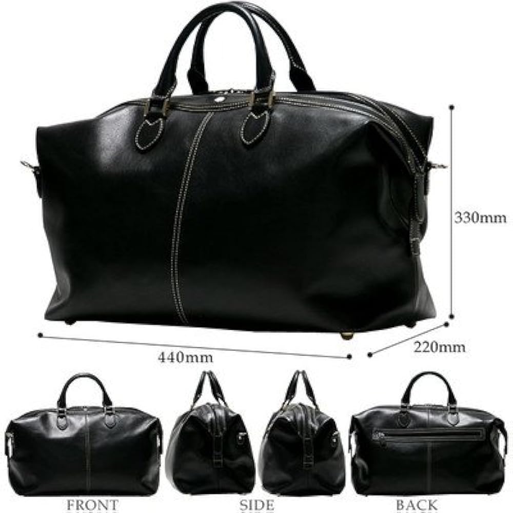 Amazon | (ゴールドファイル) GOLD PFEIL ボストンバッグ 本革 レザー