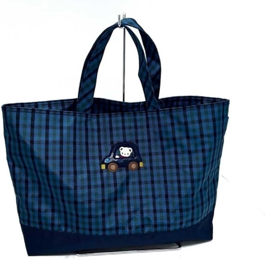 Amazon.co.jp: ファミリア familiar トートバッグ - ナイロン ネイビー