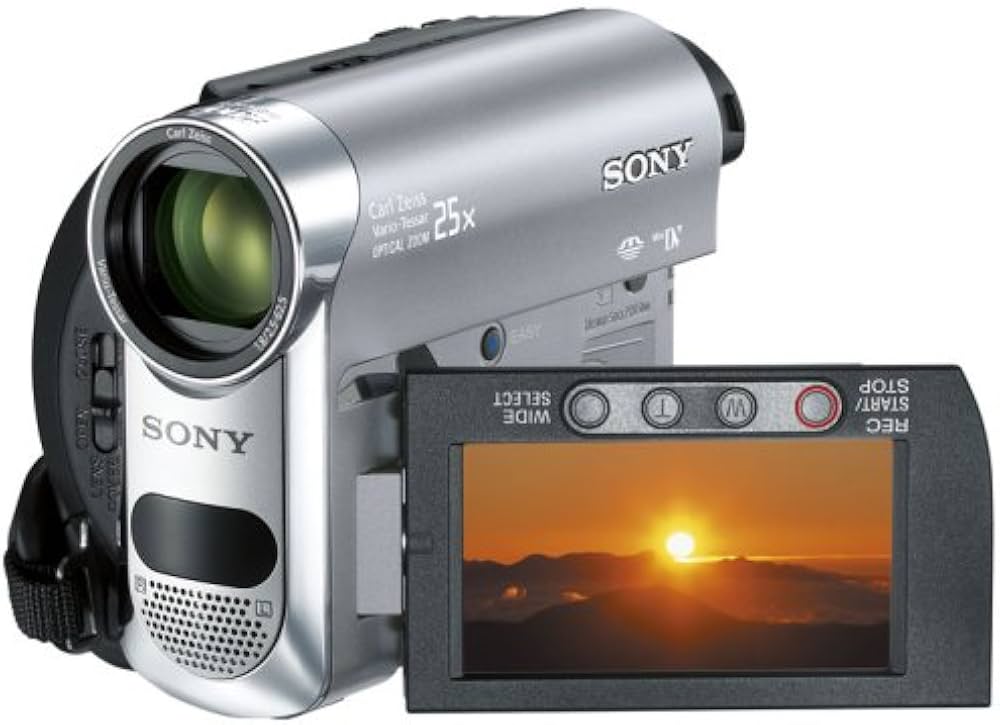 Amazon.co.jp: SONY デジタルビデオカメラレコーダー シルバー DCR